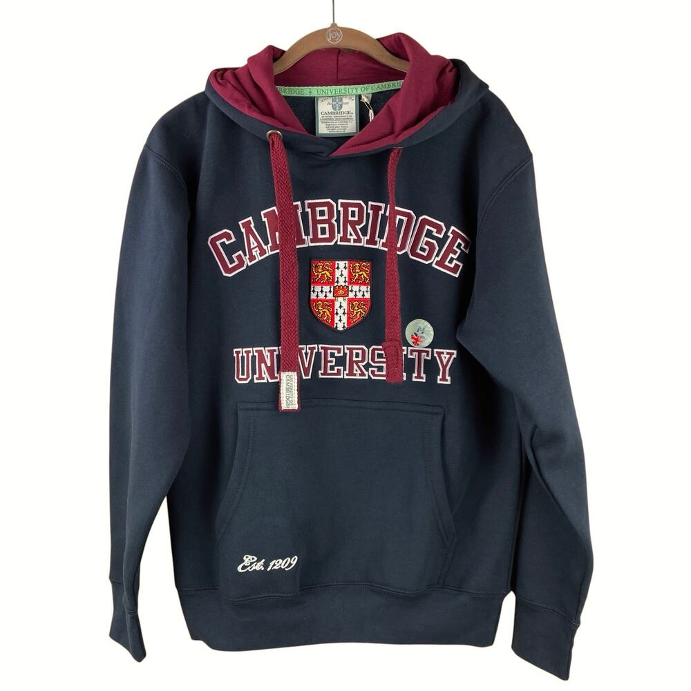 Cambridge University Sweatshirt Hoodie Size M New With Tags Official
